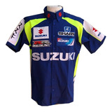 Camisa Suzuki Escuderia Formula 1 Nascar Motos Carreras 