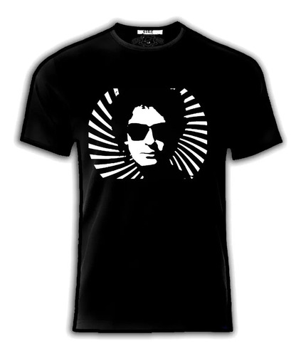 Playeras Camiseta Gustavo Cerati Soda Stereo 80s Logo Unisex