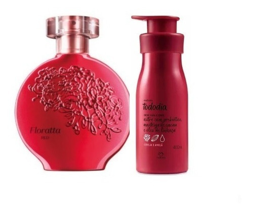 Floratta Red Deo-colônia 75 Ml Creme Hidratante Cereja Avela