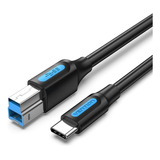 Vention Cabo Usb C Para Usb B 3.0 25 Cm Impressora  Pc´s