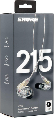 Audífonos Para Monitoreo In Ear Shure Se215cl Originales