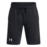 Shorts De Polare Ua Rival Para Niño Negro Under Armour