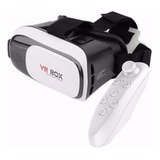 Óculos Realidade Virtual-vr Box Para Celular E Controle