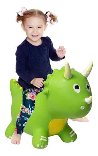 Bomba Inflable Para Animales Ride On Toy, Dinosaurio, Caball