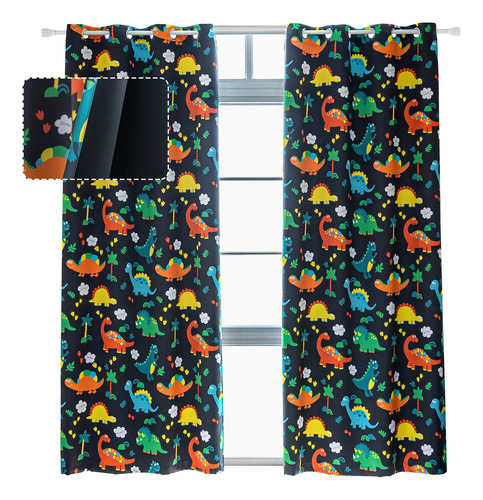 Stiio Cortinas Infantiles Para Dormitorio, 2 Paneles, Cortin