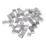 50pcs Micro Aleta De Enfriamiento Del Disipador De Calor De