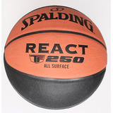 Balón Baloncesto Spalding React Tf 250 #7 Oficial Original