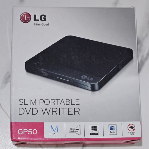 Grabadora Dvd LG Externa Slim Portable