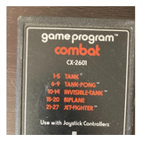 Atari 2600 Cartucho Combat Cx-2601