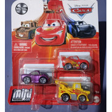 Mini Racers Pack 3 Hot Rod Mate Holly, Mcqueen Cars 2 Mattel