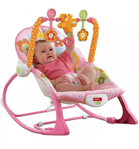 Silla  Vibradora Mecedora Musical  Niña-niños Baby Rocker