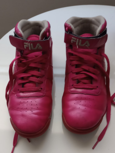 Zapatillas Fila Mujer - Usadas- Talle 38 -color Fucsia 