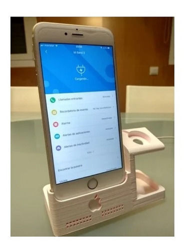 Soporte De Carga Para iPhone 6 Hasta El 8plus Y Apple Watch 