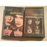 Kiss Cassete Lote Asilo + Dinastia Arg Raros Retro Kxz