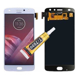 Tela Frontal Display Para Moto Z2 Play Xt1710 Oled + Cola