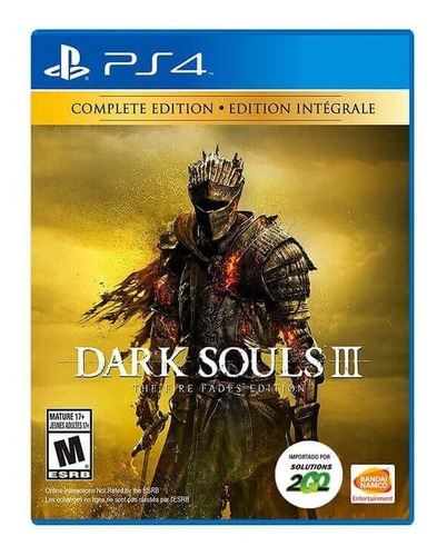 Dark Souls 3 The Fire Fades Edition Ps4 Fisico