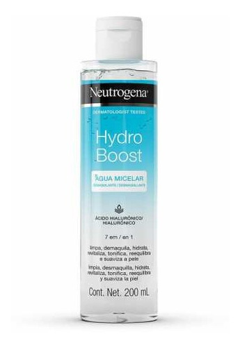 Agua Micelar Neutrogena Hydro Boost X 200 Ml