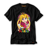 Camiseta Princesa Peach Super Mario O Filme