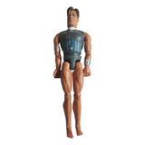 Mattel, Max Steel Traje Gris Con Azúl 