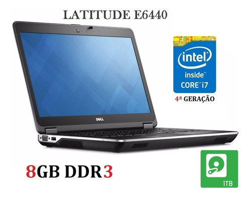 Notebook Dell I7 8gb Hd Com Garantia Em Promoção!