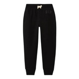 Pantalón Niño Gap De Buzo Logo Negro