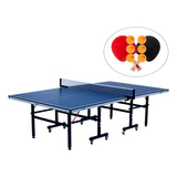 Mesa Ping Pong 16mm Sportfitness Profesional Raquetas Bolas