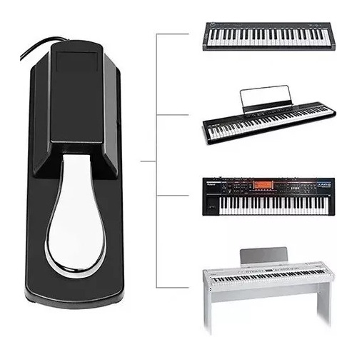 Pedal De Sustain Universal Para Piano Y Piano Eléctrico