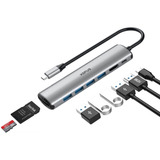 Hub Usb C, Adaptador Ikling Usb C Dongle Para Macbook Pro, 8