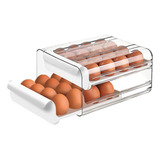 Soporte Para Huevos De Gran Capacidad Para Refrigerador, Alm