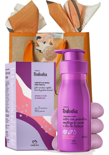 Kit Presente Feminino Natura Hidratante E Sabonete