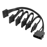 Yacsejao Ide A Sata Cable De Alimentación Lp4 4 Pin 1 A 6 .