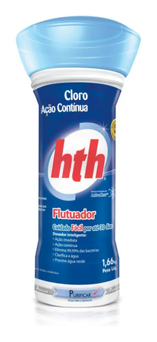 Cloro Flutuador Advanced 1,66kg - Hth - Piscina Perfeita