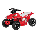 Cuatriciclo A Batería Para Niños Loko Toys Ct-726  Color Rojo 100v/240v