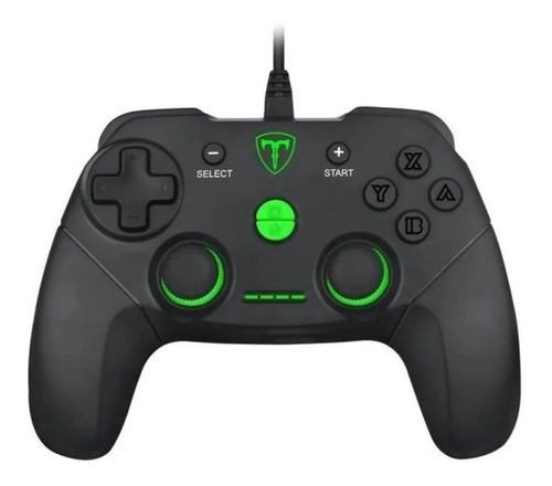 Control Joystick T-dagger Aries T-tgp500 Negro Y Verde