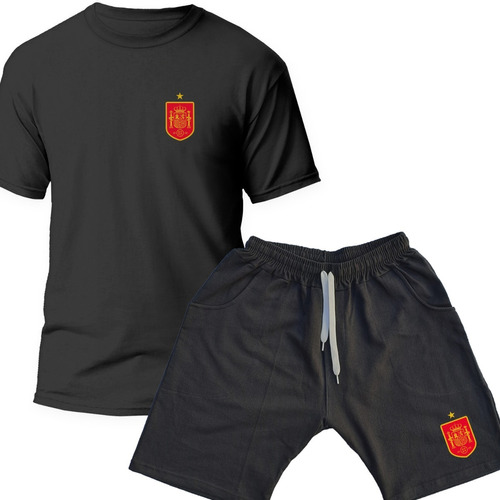 Conjunto Para Niños Remera Y Short  Futbol Selecciones 