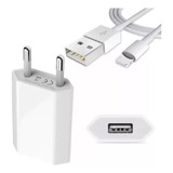 Carregador + Cabo Usb Para iPhone 5 6 7 8 X Xr Xs 11 12 10w