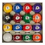 Collapsar Deluxe 2-1/4  Billiard Pool Balls Marble-swirl  Ab