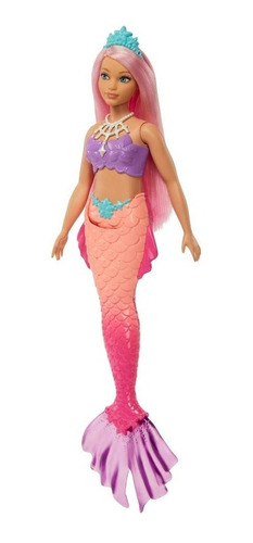 Muñeca Barbie Sirena Dreamtopia Hgr08 Mattel