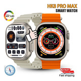 Reloj Inteligente Hk8 Pro Max Ultra Con Pantalla Amoled 2.02, Color Negro
