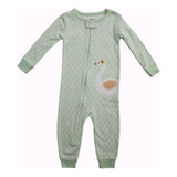 Pijama Para Bebé Super Fresca Cisne Verde Aqua Carters 