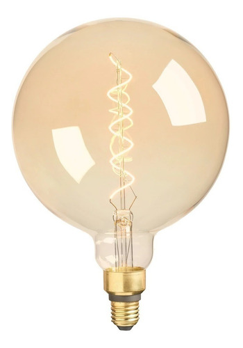 Lampara Vintage Filamento Globo Led 4w E27 Cálida Dorada 200