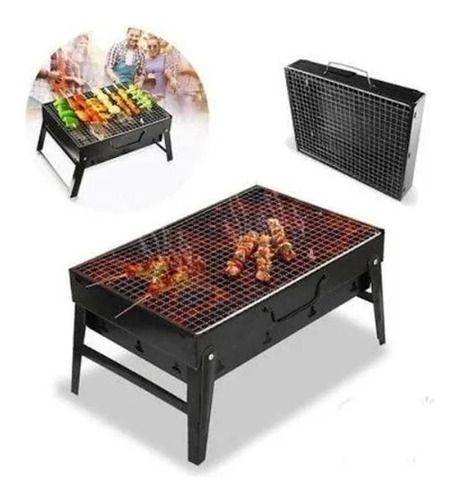 Mini Parrilla De Mesa Plegable Portatil Bbq Asado 