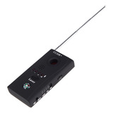 Detector Señal Camara Oculta Anti Espia Laser Microfono Color Negro
