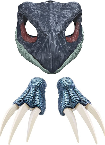 Jurassic World Máscara + Garras Dinosaurio Therizinosaurus