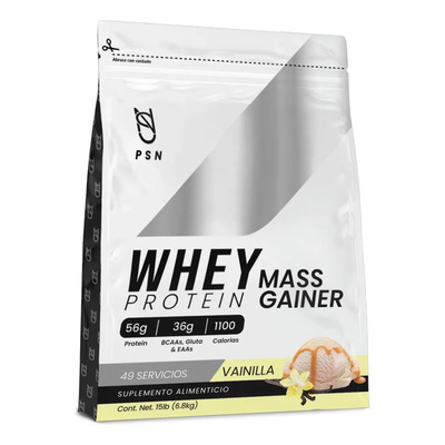 Suplemento En Polvo Psn Whey Protein Mass Gainer 6.8kg Vainilla | MercadoLibre