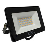 Reflector Led 30w Luz Fria Apto Exterior 2400lm