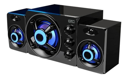 Parlante Bluetooth Usb Multifuncion Con Subwoofer Y Auxiliar