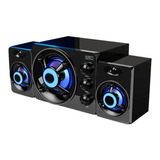 Parlante Bluetooth Usb Multifuncion Con Subwoofer Y Auxiliar