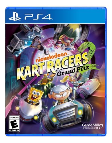 Nickelodeon Kart Racers 2 Grand Prix  Kart Racers Standard Edition Gamemill Entertainment Ps4 Físico