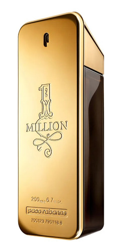 Paco Rabanne 1 Million Edt - Perfume Masculino 200ml